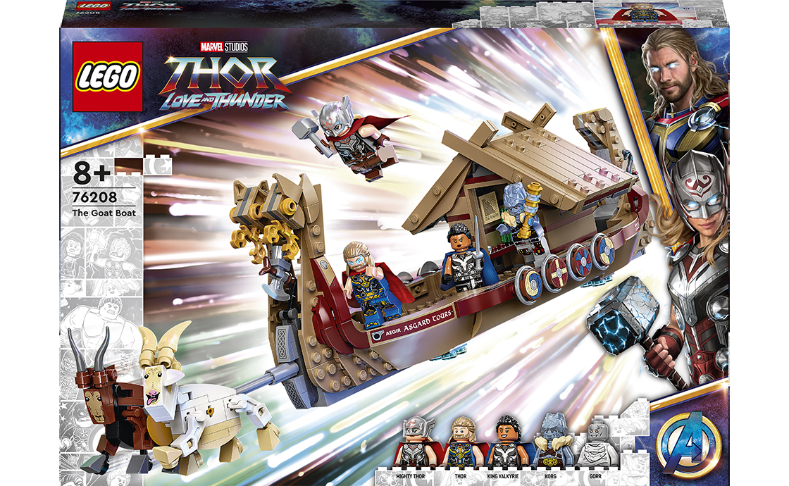 Детский конструктор LEGO Super Heroes Marvel Козья лодка (76208), фото №1