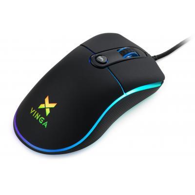 Комп'ютерна мишка Vinga MSG-175 Black, фото №6