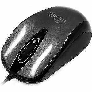 Купити Мышь Media-Tech Plano USB Titanium MT1091T - Фото 1 Мышь Media-Tech Plano USB Titanium MT1091T - Фото 1