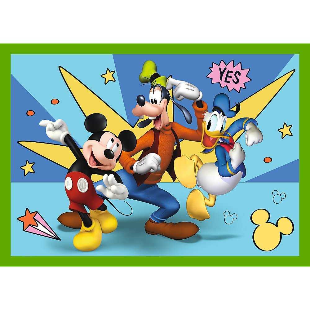 Пазл Trefl Mickey Mouse and Friends 4 в 1 12, 15, 20, 24 элемента, фото №7