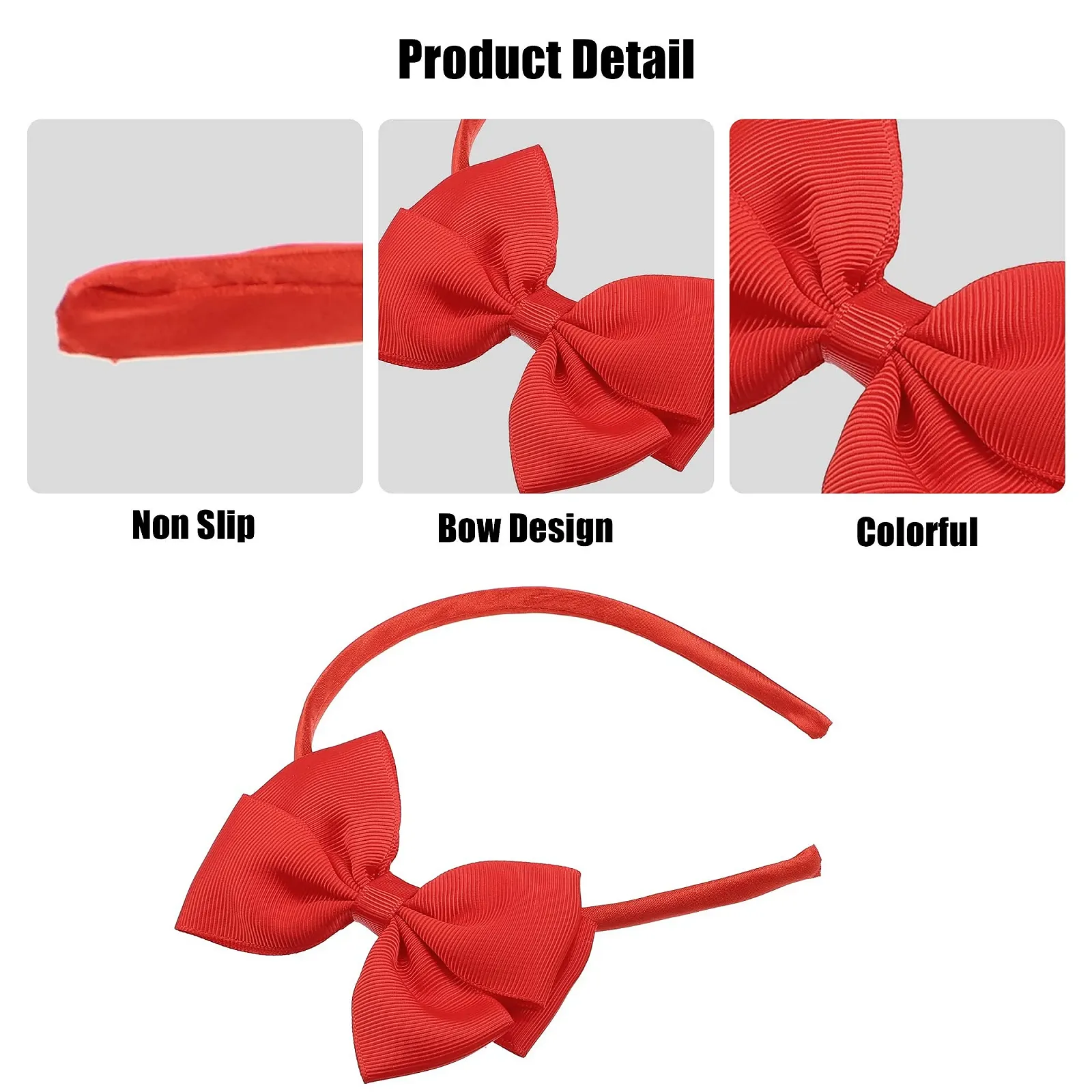 Обруч для волосся з бантом VOCOSTE, модний, фото №3