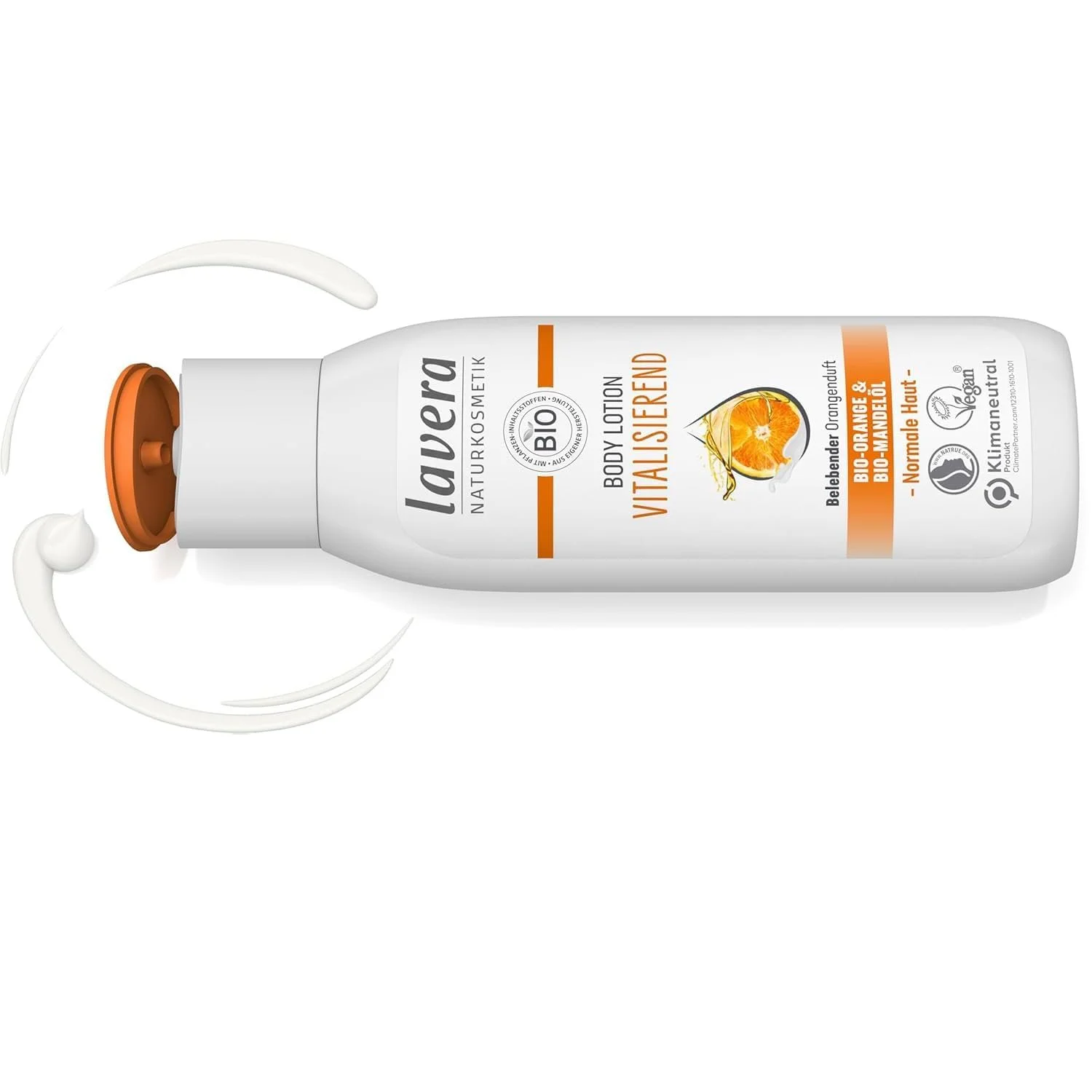 Лосьйон для тіла lavera Vitalising Бадьорий апельсиновий аромат - 200 мл, фото №3
