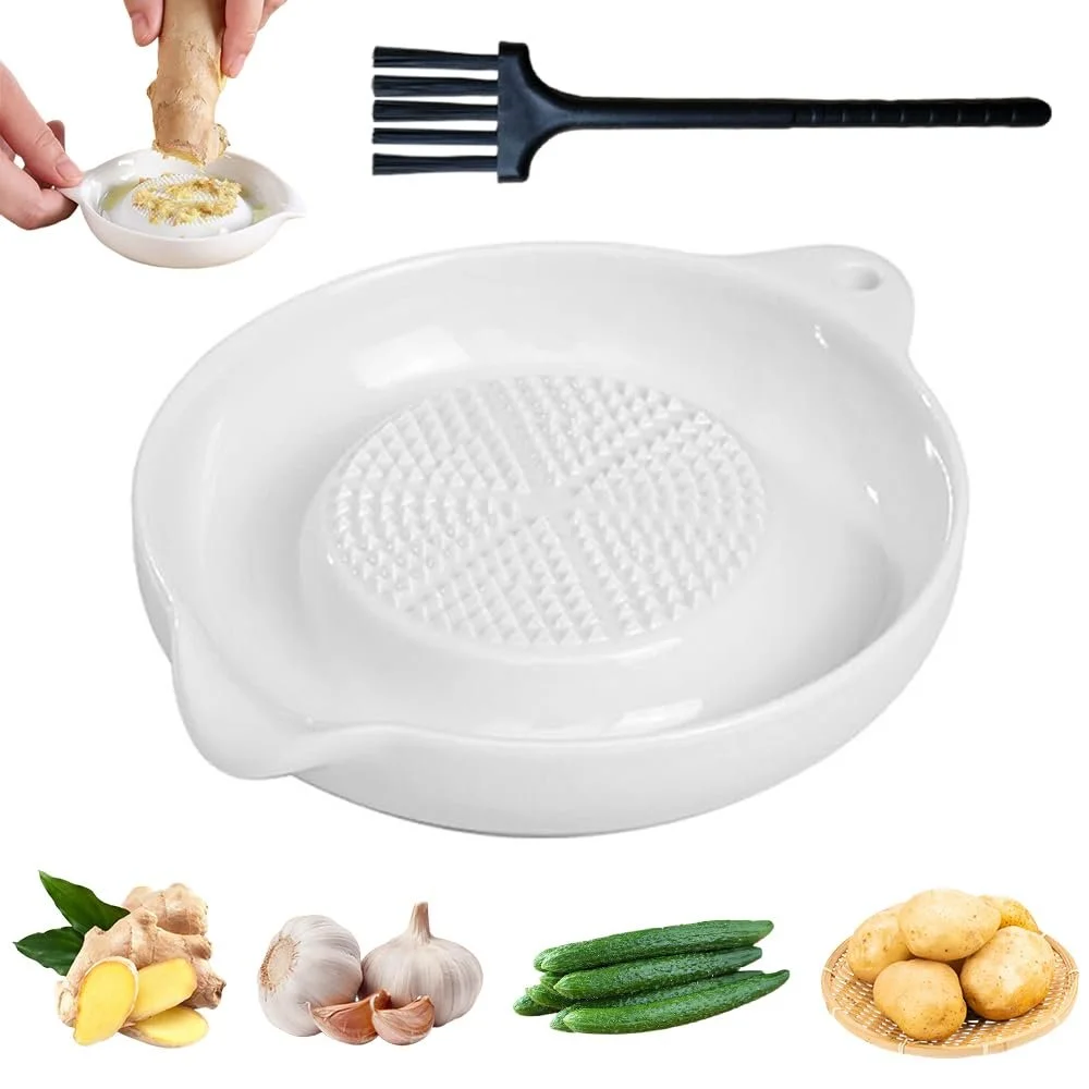 Керамическая терка Ngwer для чеснока, имбиря., фото №1