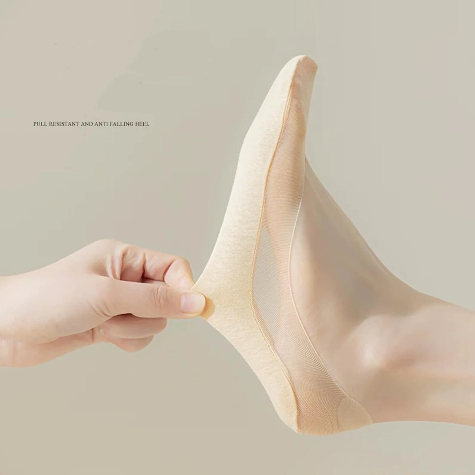 Женские носки-подследники 8 пар Белый, бежевый, серый и черный размер 38 - 42, фото №6