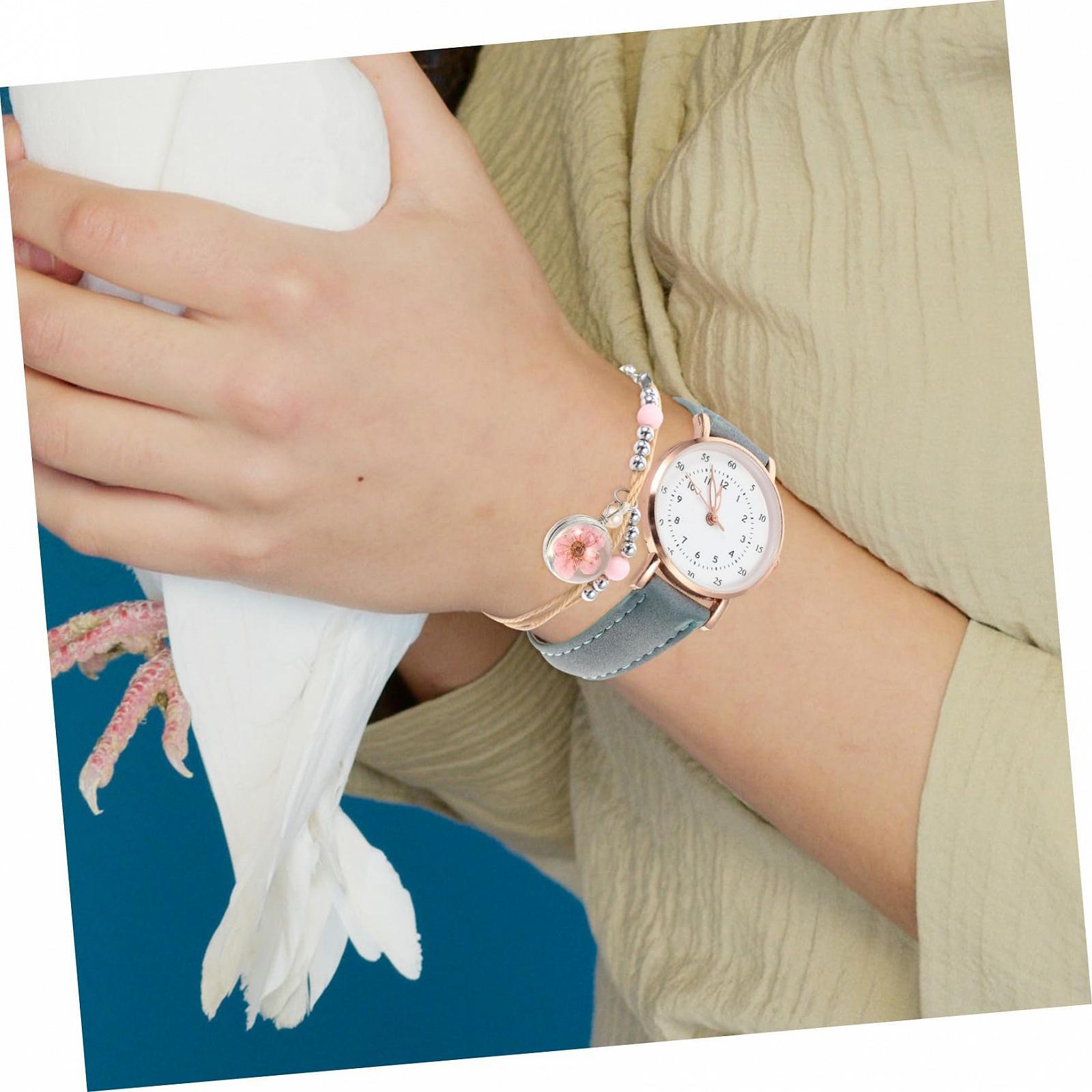 Женские часы Healvian кварцевые с ремешком, фото №3 Женские часы Healvian кварцевые с ремешком, фото №3