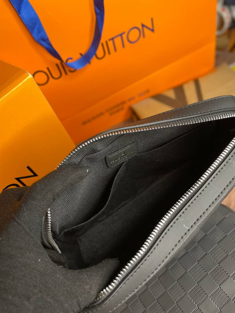 Мужская Сумка Louis Vuitton Trio Messenger Damier Infini s058, фото №6