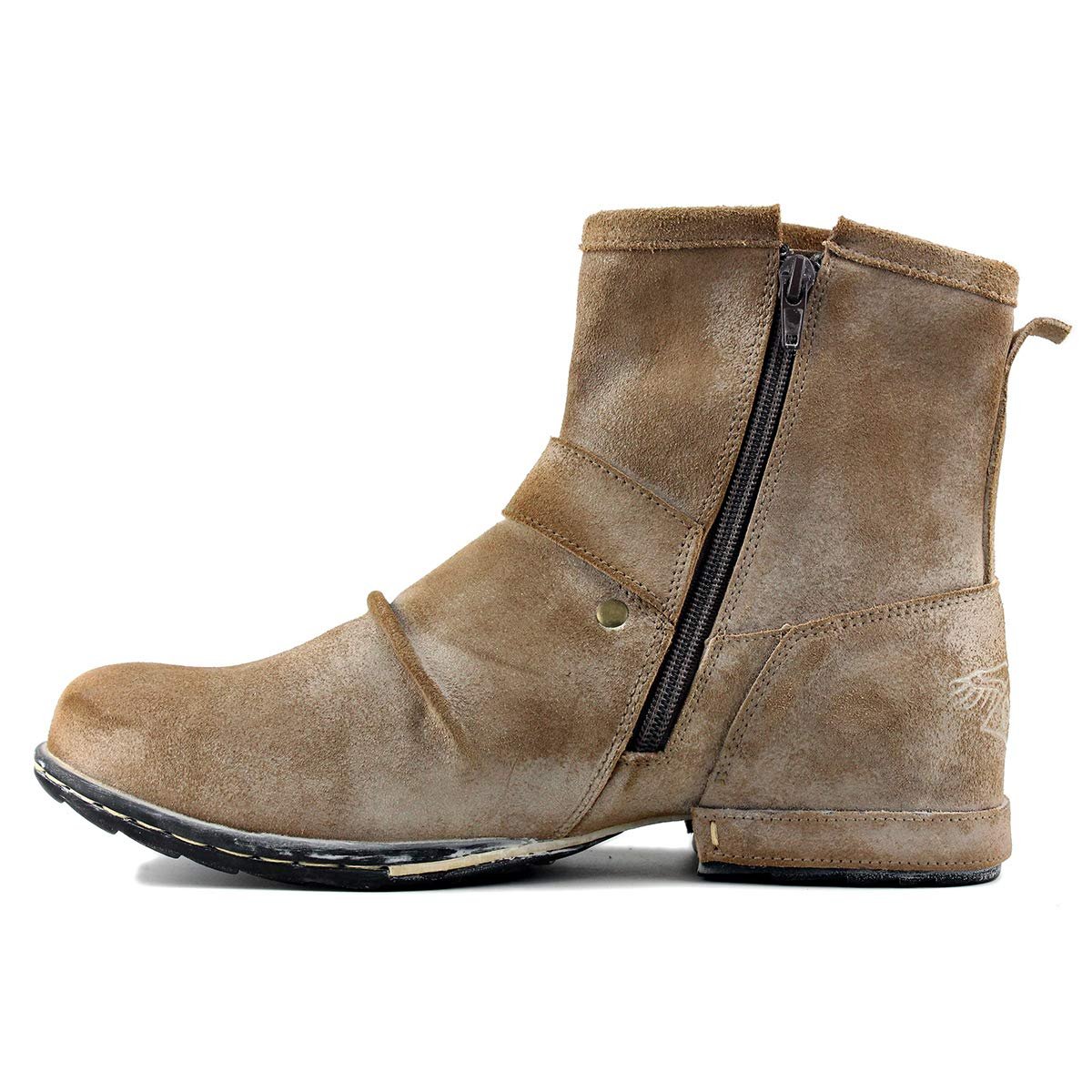 Мужские Ботинки Chukka Модные Кожаные Винтажные CD-5008-1-ABDFNHD1D2, фото №4