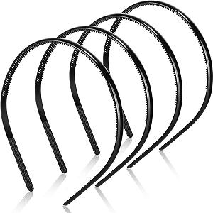 Обруч Пластиковый 8 мм Черный (4 шт. в упаковке) - Фото 1