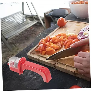 Точилка для ножів та ножиць Toyvian Ergonomic міцна садова synthetic.ua - Фото 1