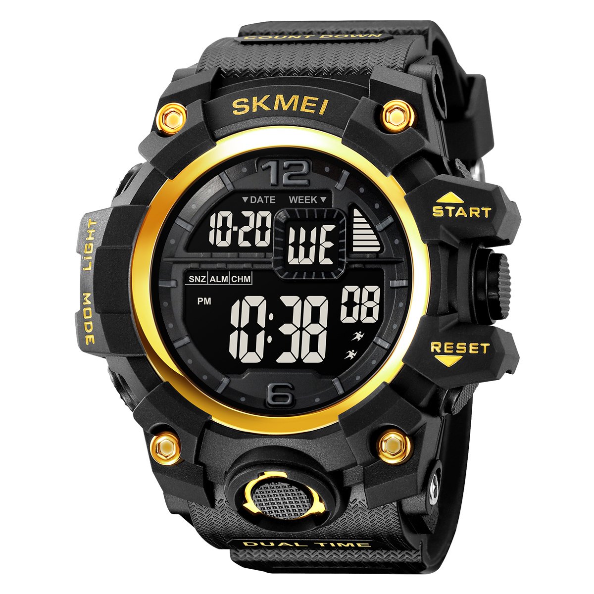 Годинник Skmei 2245BKGD Black-Gold, фото №1