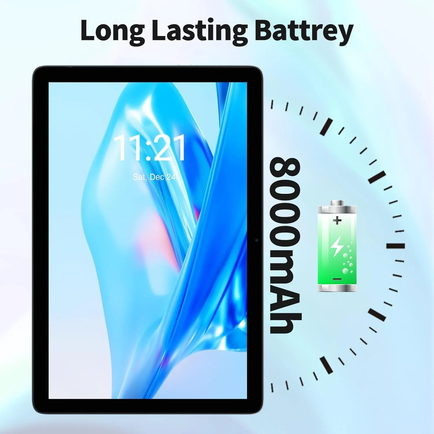 Планшет 10.1" PRITOM L10 4+4/128Gb 8 ядер Android 14 8000 mAh Серый, фото №5