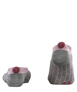 Женские гольфы FALKE GO2 Pompom, средняя амортизация, защита от образования пузырей, короткая боковая подушечка, надежная посадка, быстросохнущие, дышащие, функциональный хлопковый материал, 1 пара synthetic.ua - Фото 1