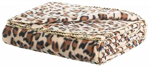 Одеяло Флисовое Brandsseller Polar Wild Cats Design 130 x 170 см (Motif 4, 130 x 170 см) synthetic.ua - Фото 1