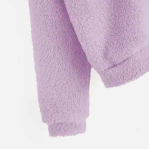 Худи для мальчиков, однотонный, с капюшоном, повседневный, зимний теплый пуловер с длинными рукавами, флисовая куртка, толстовка с карманами, размер 134 synthetic.ua - Фото 1