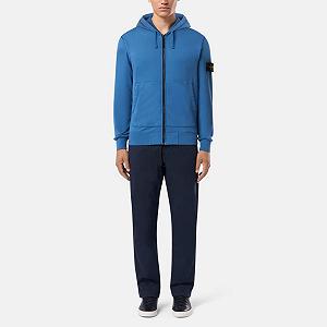 Худі Stone Island Compass-badge Zip-up XXL synthetic.ua - Фото 1
