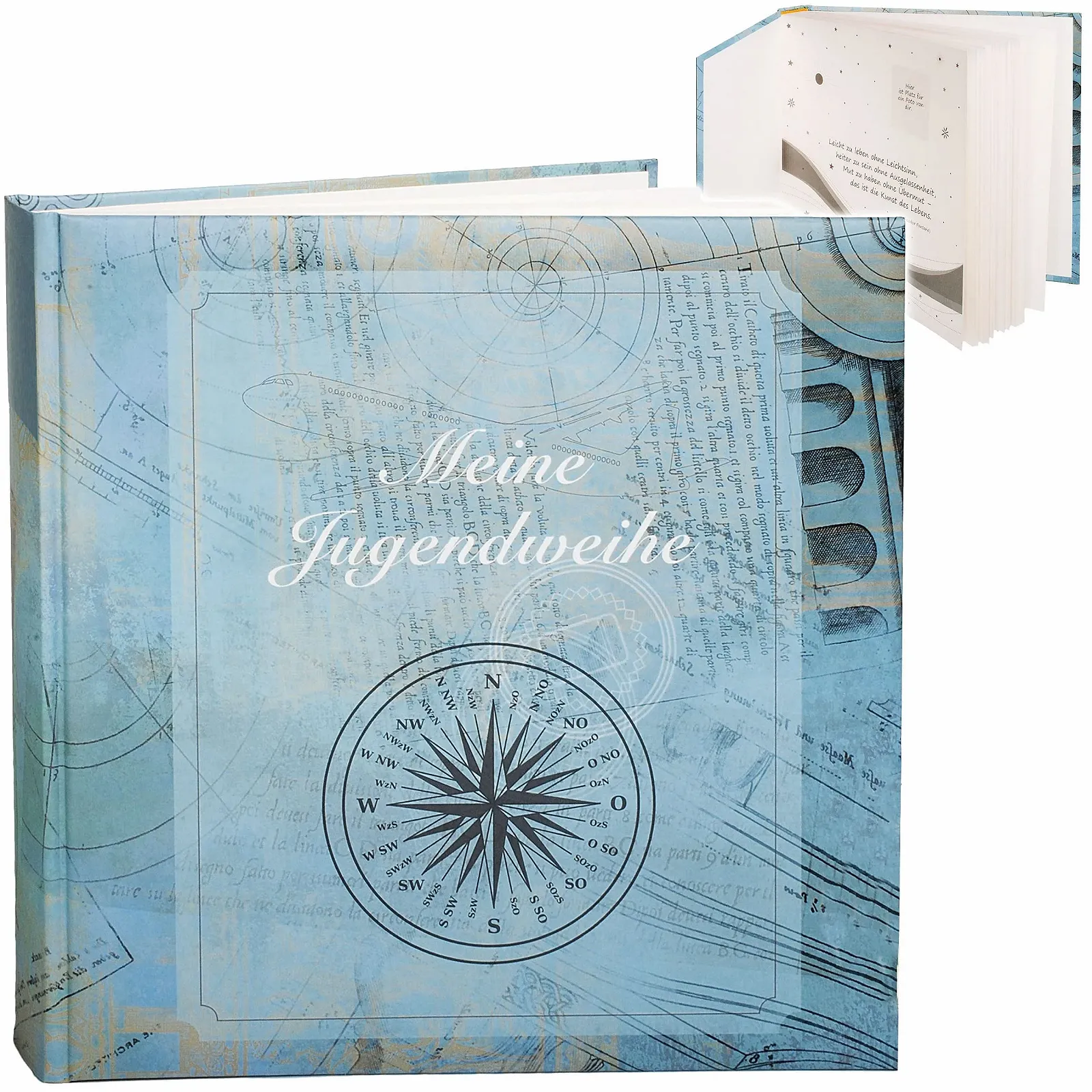 Фотоальбом Traveler Blue, 60 страниц, фото №1 Фотоальбом Traveler Blue, 60 страниц, фото №1