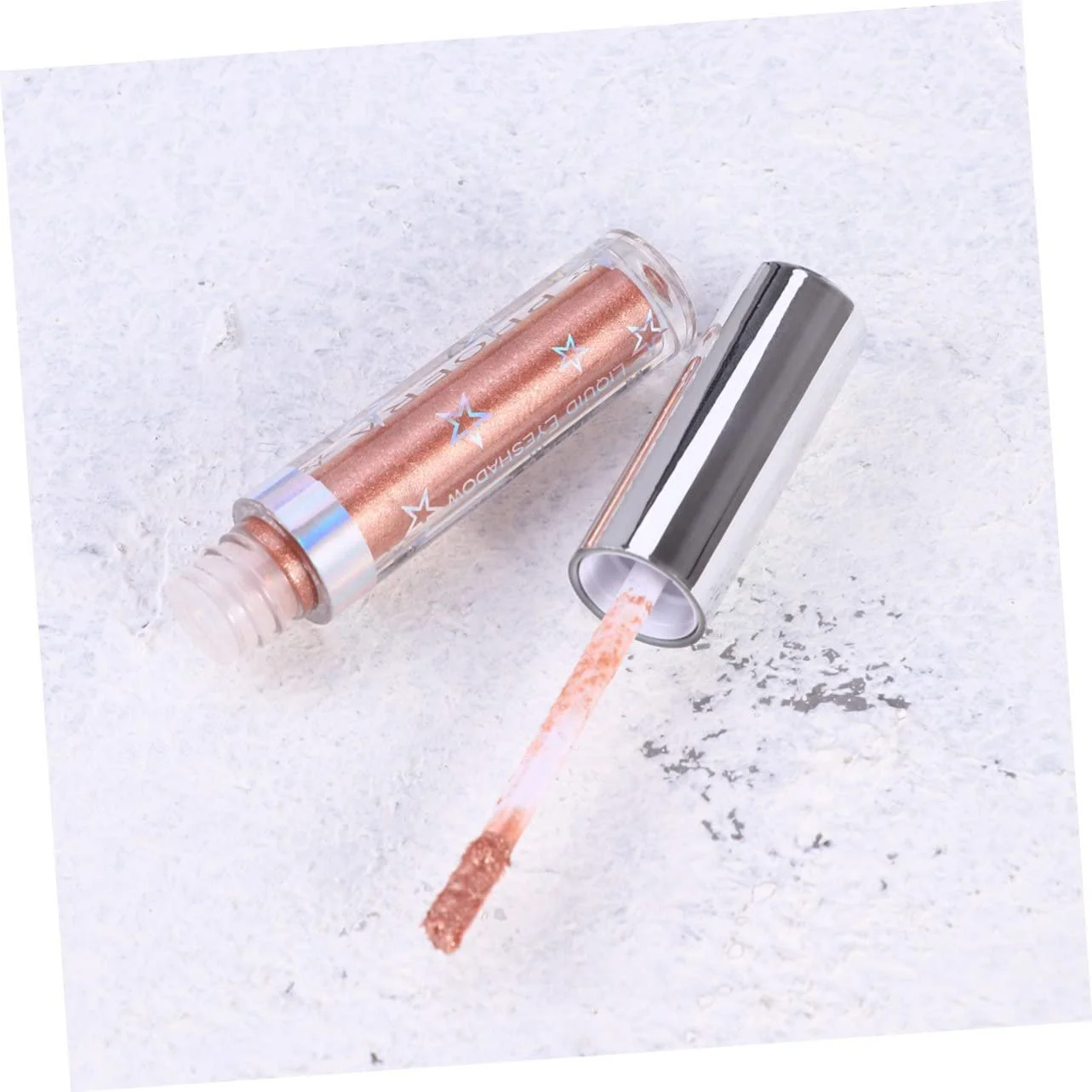 Підводка для очей minkissy, світло-рожева, кольорова, блискуча, металік, перламутрова, фото №4