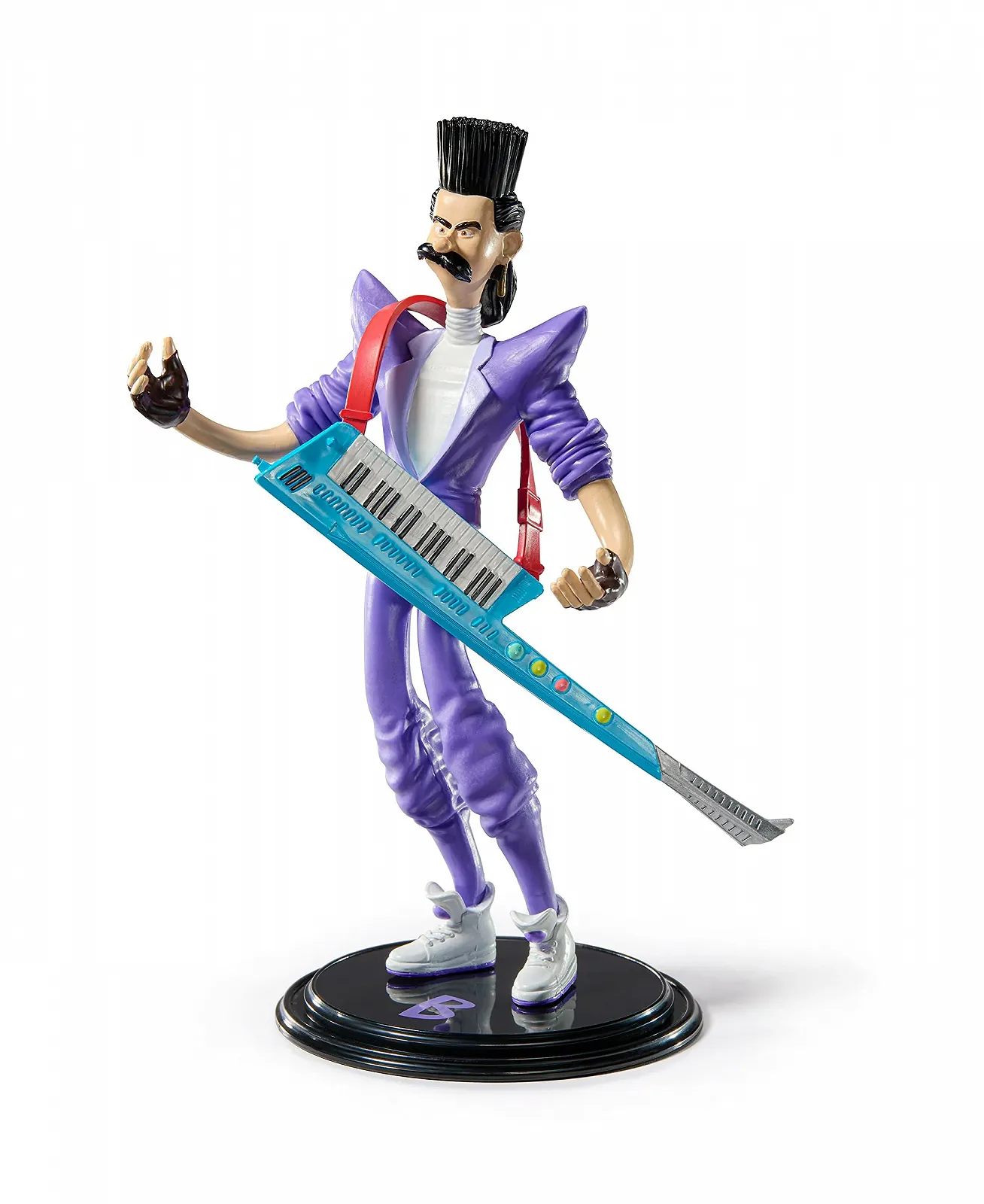 Колекційна гнучка фігурка The Noble Collection BendyFigs Minions Balthazar 19 см з підставкою та аксесуаром, фото №3