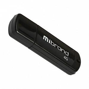 USB флеш-накопичувач Mibrand 32GB Grizzly Black 2.0 MI2.0/GR32P3B - Фото 1