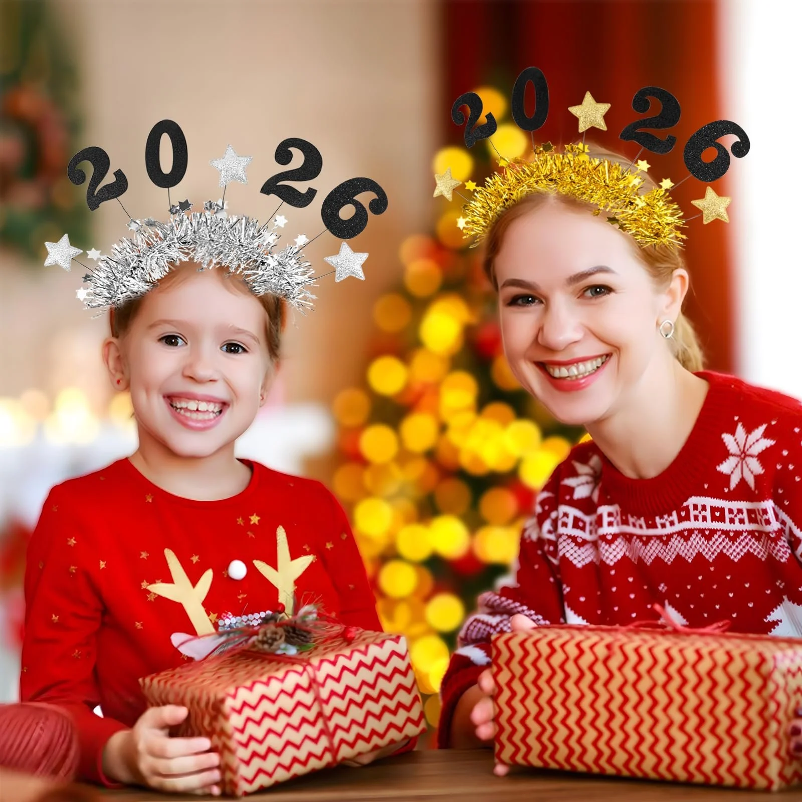 Обруч Новий рік Блискучий, фото №5 Обруч Новий рік Блискучий, фото №5