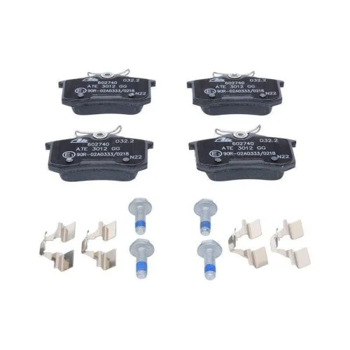 Комплект гальмівних колодок, дискове гальмо ATE 13.0460-2740.2 для CITROËN PEUGEOT RENAULT, фото №2 Комплект гальмівних колодок, дискове гальмо ATE 13.0460-2740.2 для CITROËN PEUGEOT RENAULT, фото №2