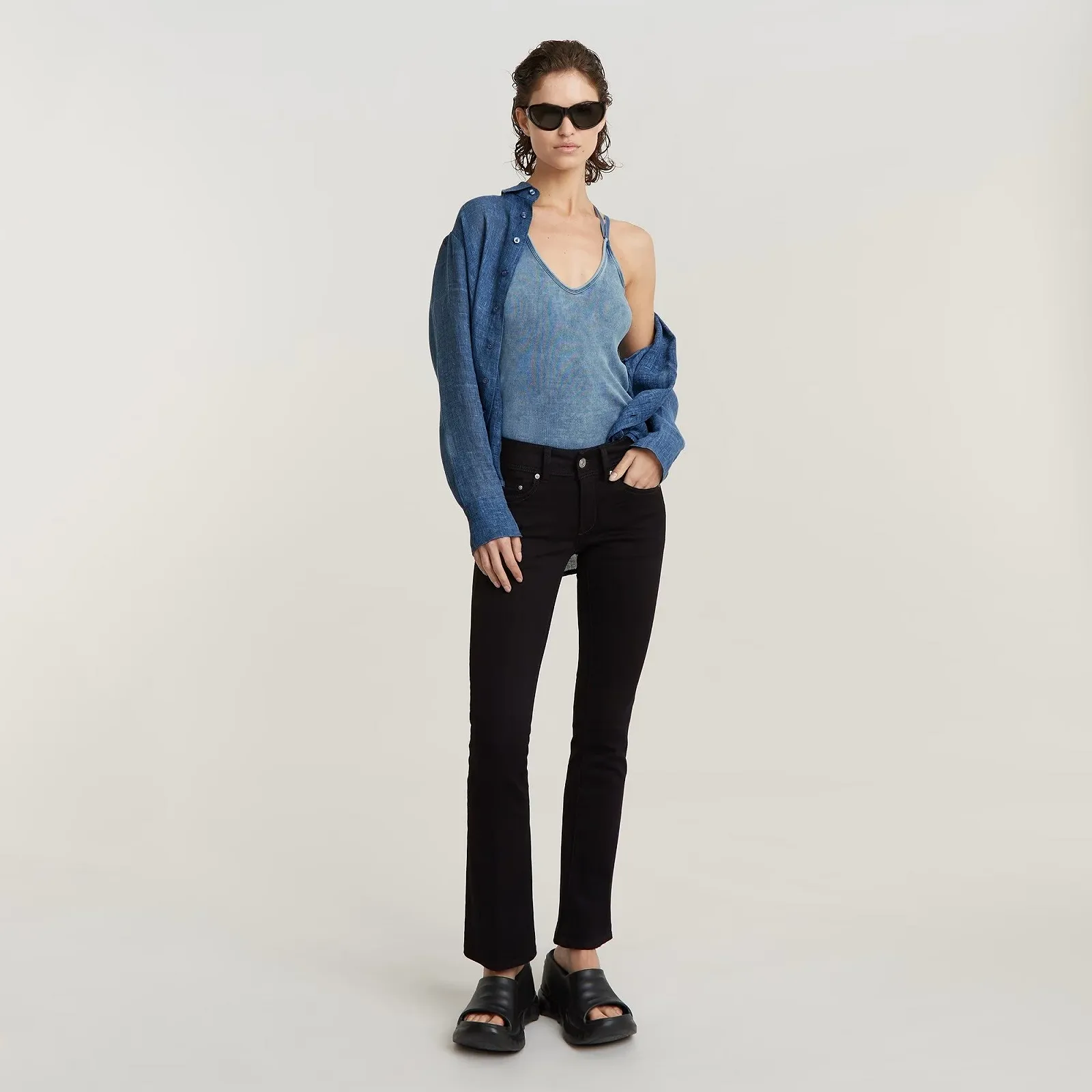 Жіночі джинси G-Star RAW Damen Jeans Bootcut - 28, фото №3 Жіночі джинси G-Star RAW Damen Jeans Bootcut - 28, фото №3