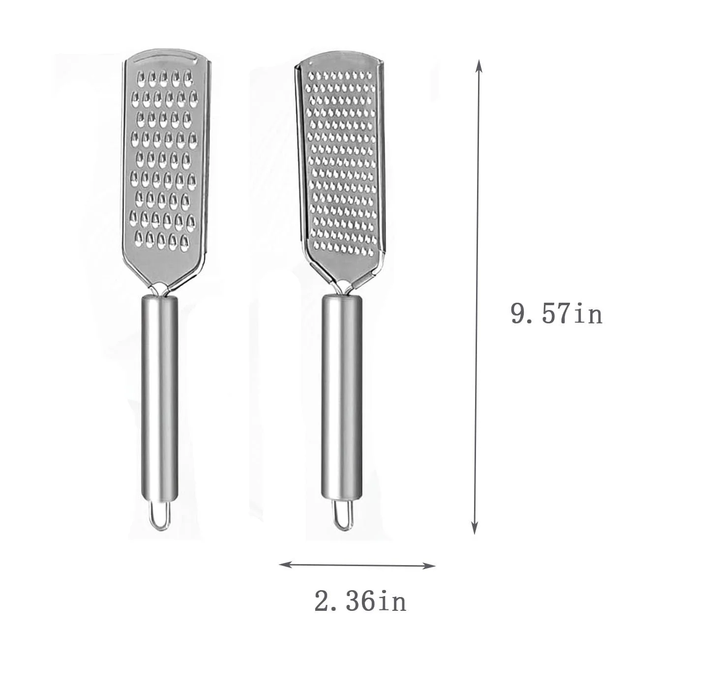 Терка кухонна з нержавіючої сталі, набір терок з 3 предметів, фото №6 Терка кухонна з нержавіючої сталі, набір терок з 3 предметів, фото №6