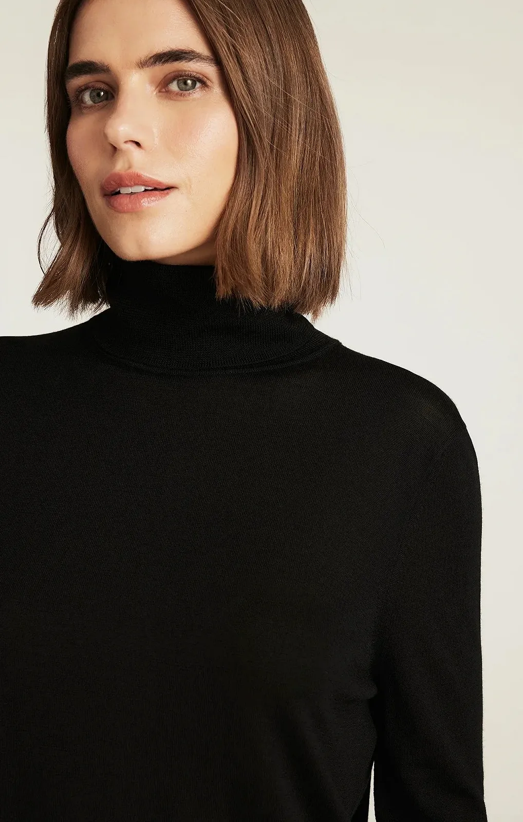 Женский свитер MAVI HIGH NECK SWEATER Black - XS, фото №4 Женский свитер MAVI HIGH NECK SWEATER Black - XS, фото №4