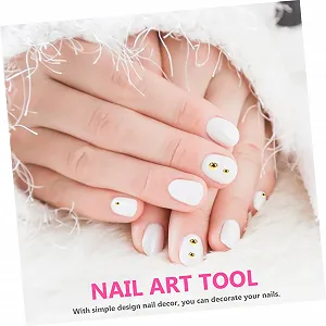 Прикраса для манікюру MERRYHAPY, сталеві кульки, підвіска synthetic.ua - Фото 1