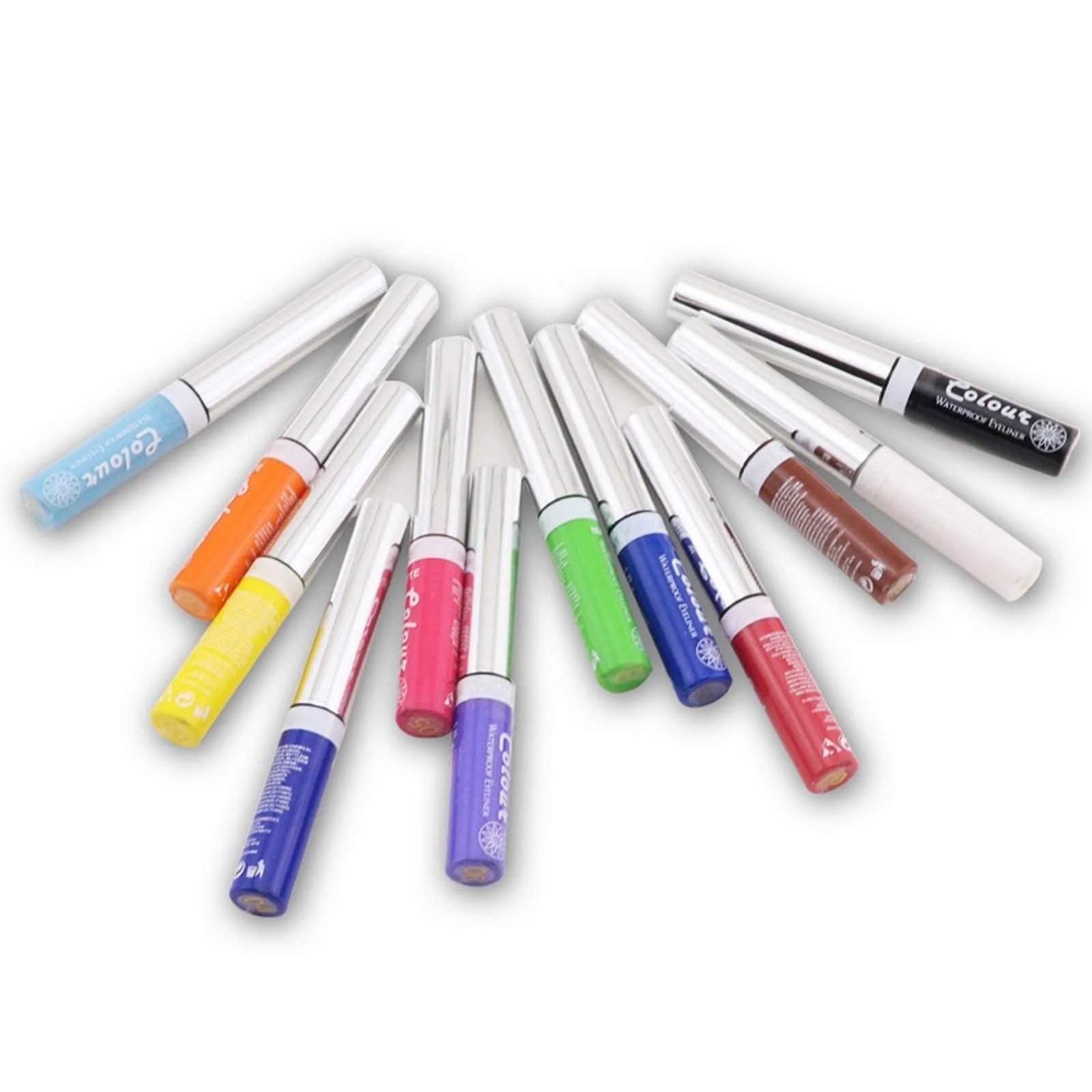 Жидкая Подводка для глаз с прецизионным волокнистым кончиком, водостойкая, не обесцвечивающаяся, долговечная, быстросохнущая, фото №4