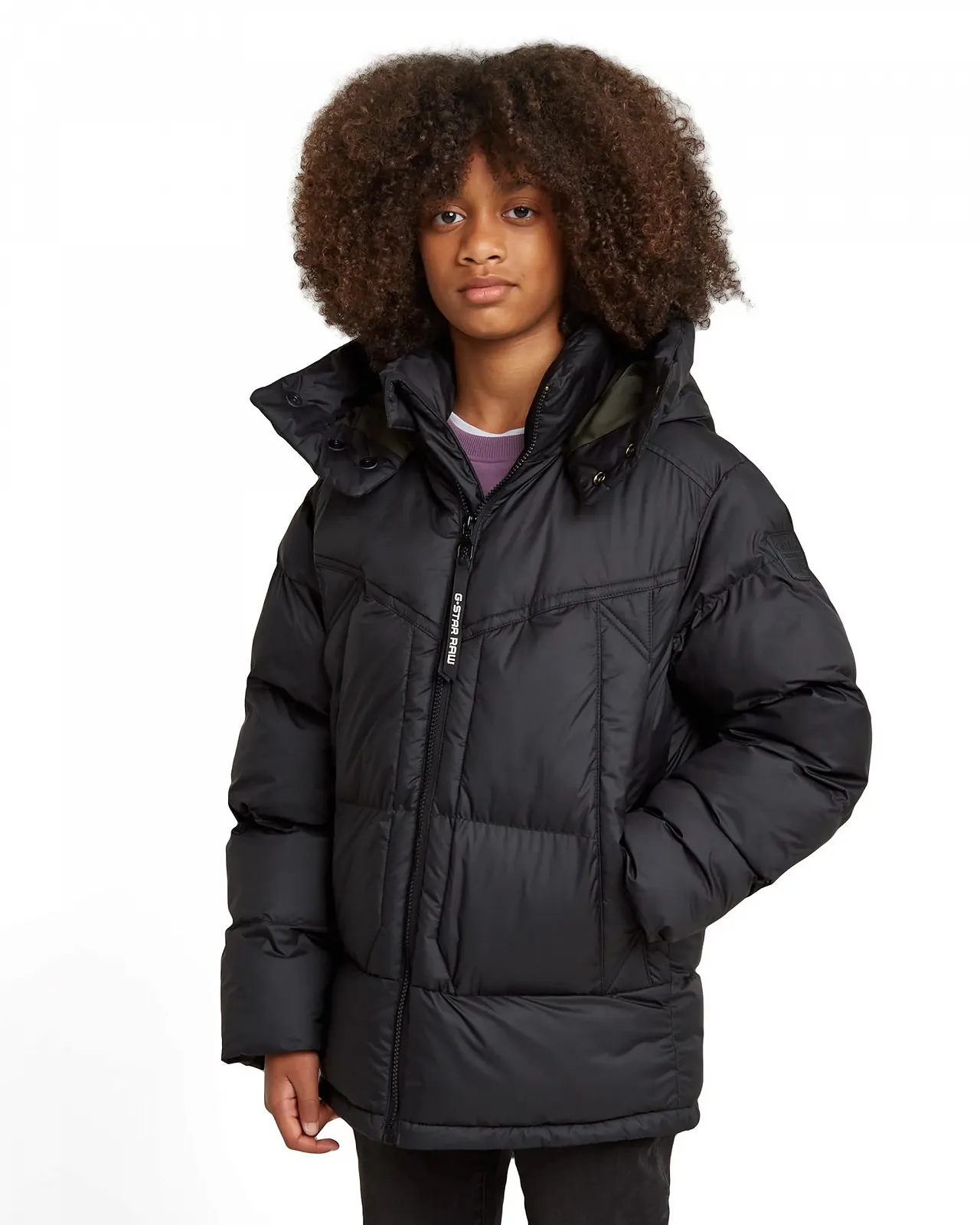 Куртка з капюшоном G-STAR Whistler Padded для хлопчиків, фото №1