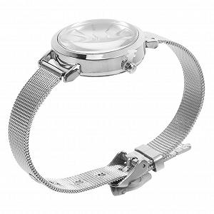 Кварцовий годинник з сітчастим ремінцем WRITWAA Золотий - Фото 1