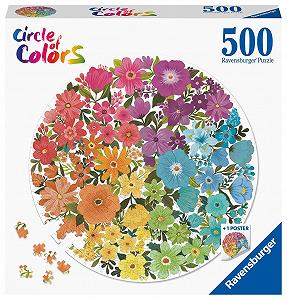 Пазл Ravensburger Circle of Colours Flowers 500 деталей 17167 synthetic.ua - Фото 1