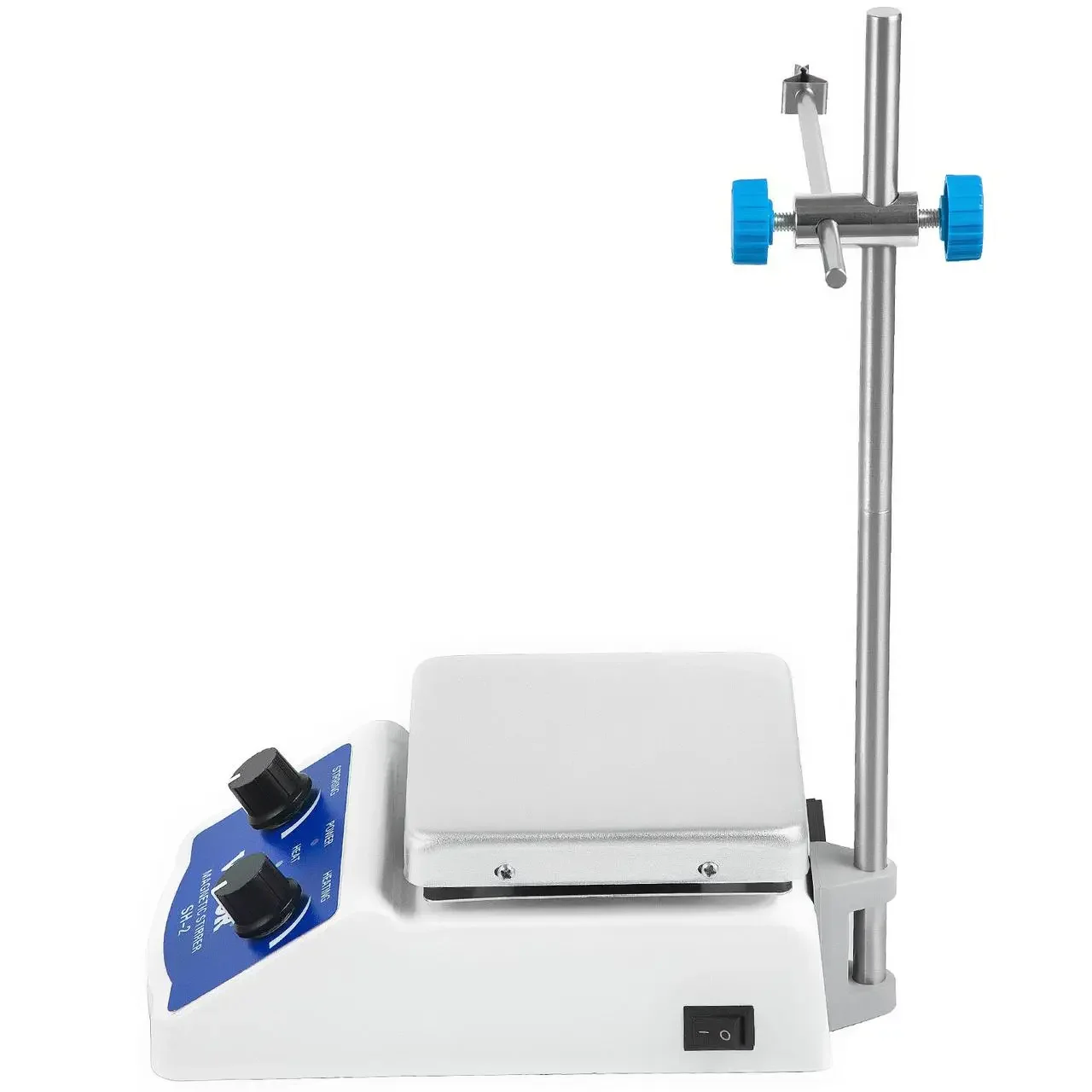 Лабораторная магнитная мешалка VEVOR SH-2 с нагревательной поверхностью / 1 л / Білий, фото №3