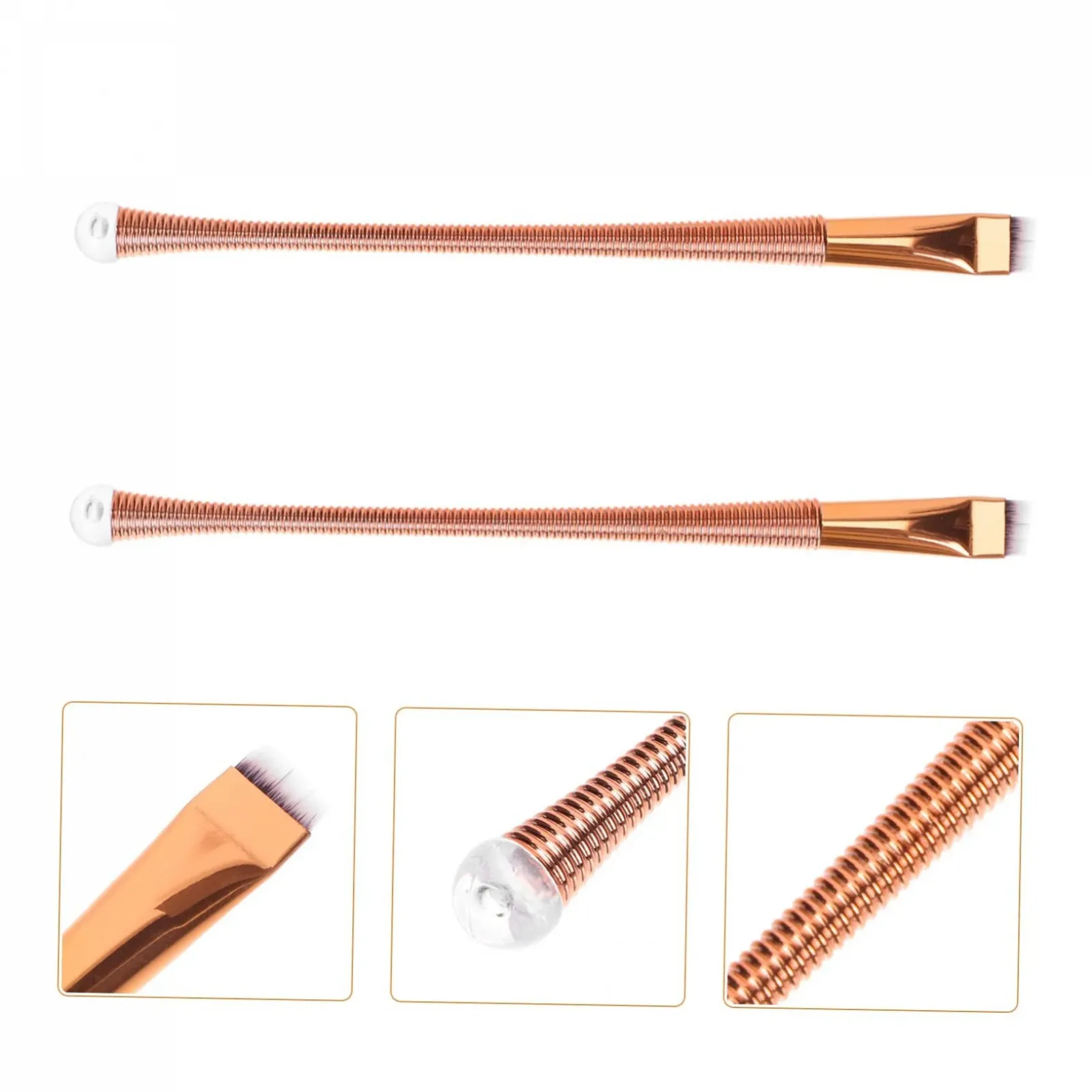 Кисти Beavorty для подводки глаз тонкая плоская скошенная, фото №7