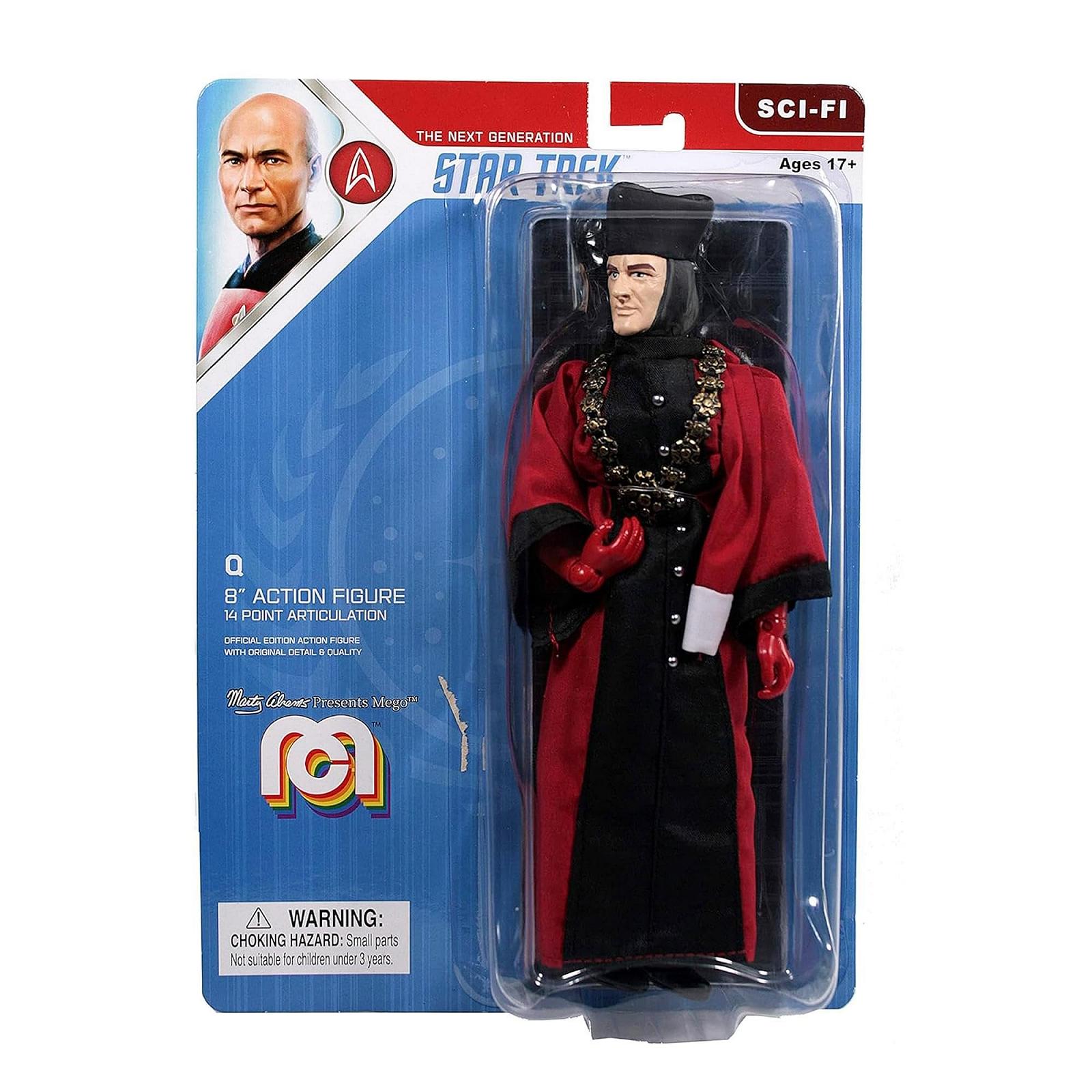 Фігурка Q Mego Star Trek: The Next Generation 20 см Різнокольоровий, фото №6