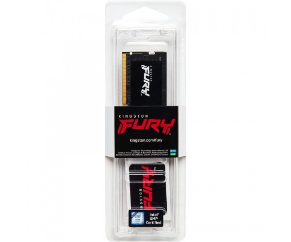 Пристрій для ноутбуків Kingston FURY 16 GB SO-DIMM DDR5 4800 MHz Impact (KF548S38IB-16), фото №8
