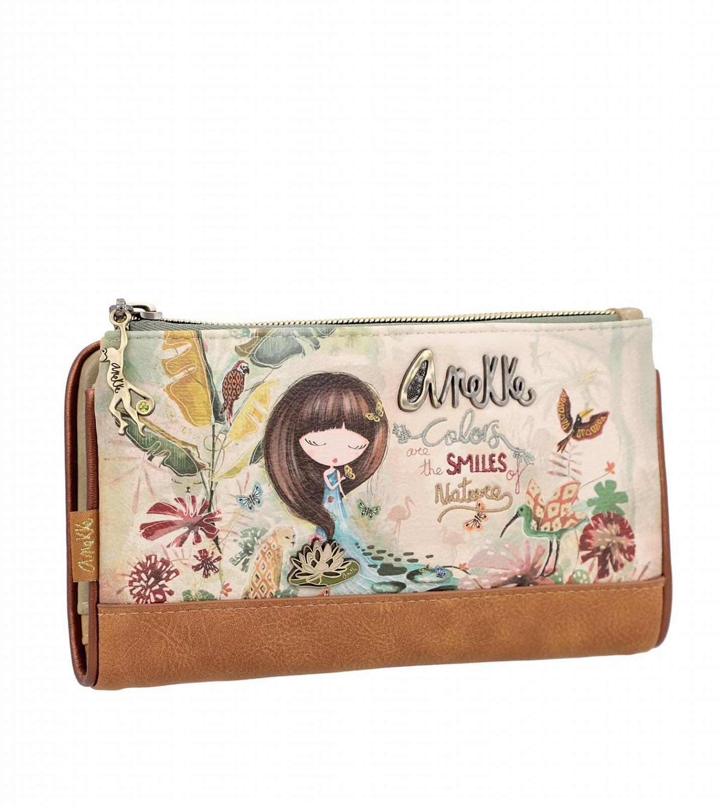Кошелек Anekke Soft 36709-907 Multicoloured, 18 x 10 x 3, Женский, Разноцветный, One Size, Разноцветный, фото №2