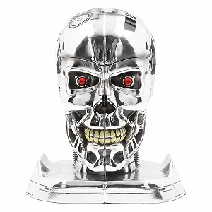 Держатели для книг Nemesis Now Terminator 2 18.5 см Смола Серебряный synthetic.ua - Фото 1