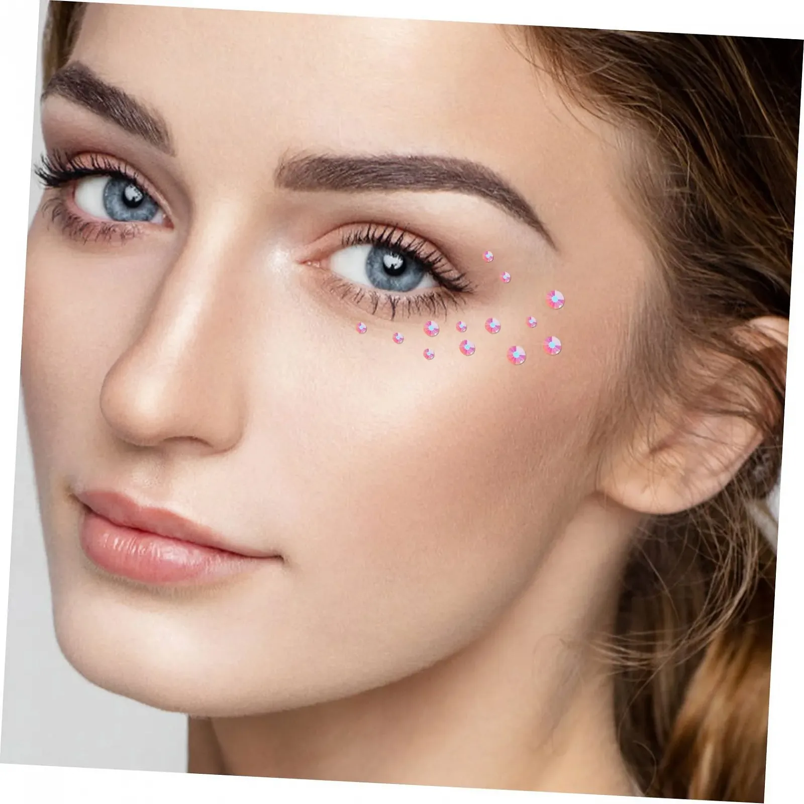 Стрази для нігтів Nailkndy Скло Чорний, фото №5