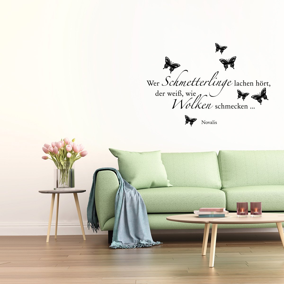 Наклейка на стіну Novalis 50 x 34 см Чорний, фото №2