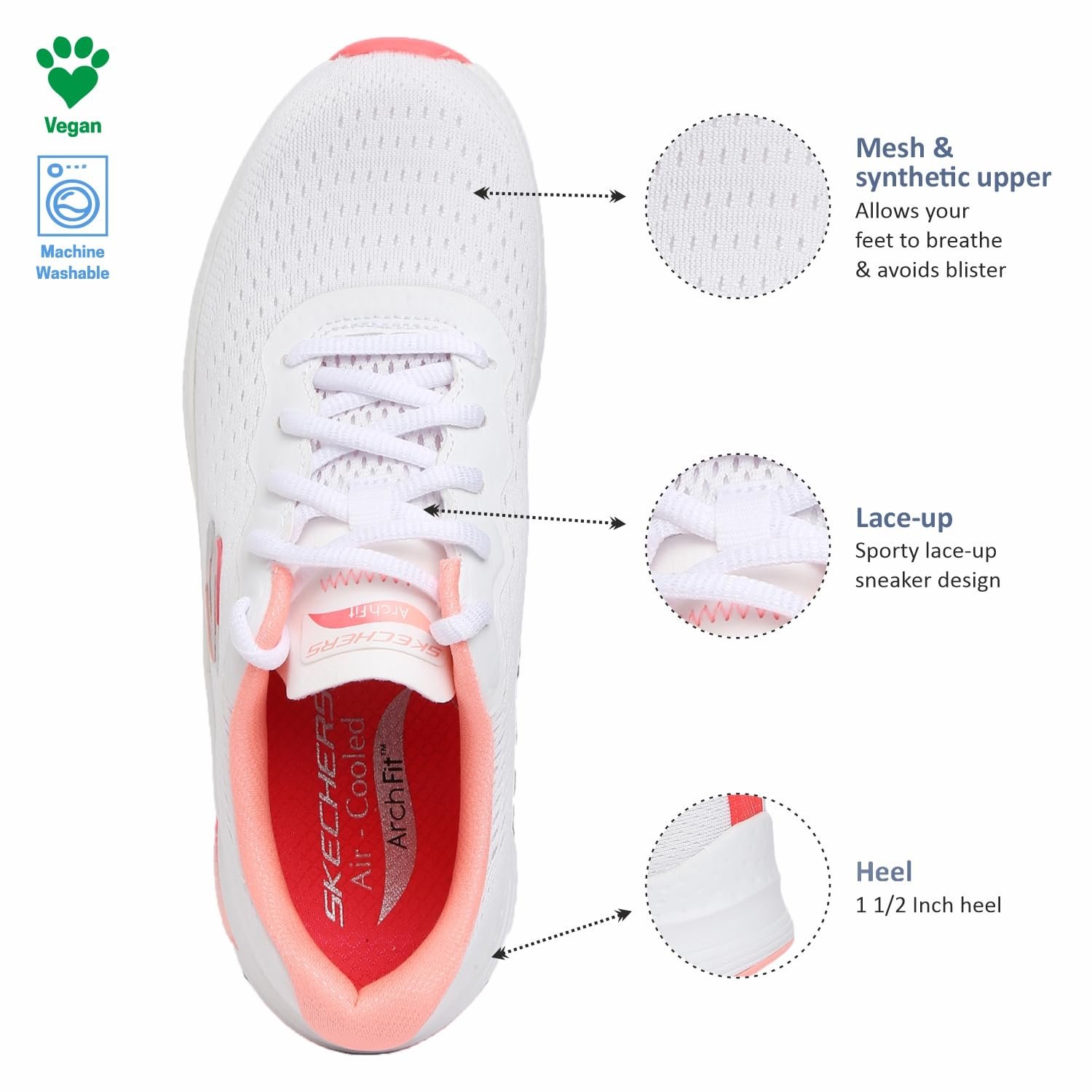 Кроссовки Skechers Arch Fit мужские, фото №5