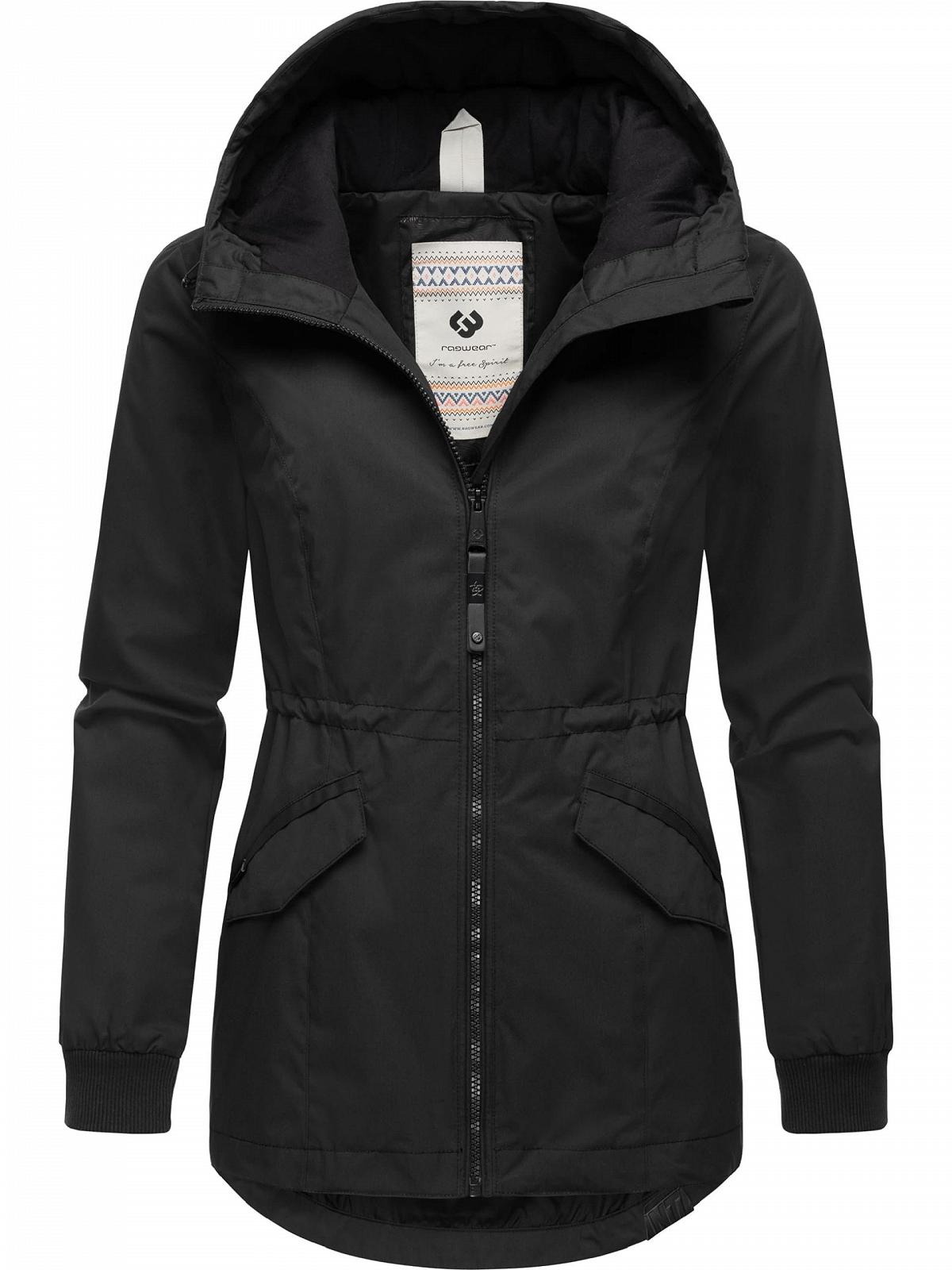Переходная куртка Ragwear Dowey A YOUMODO Легкая Женская Короткая Водонепроницаемая Куртка для активного отдыха с кулиской на талии и капюшоном, фото №4