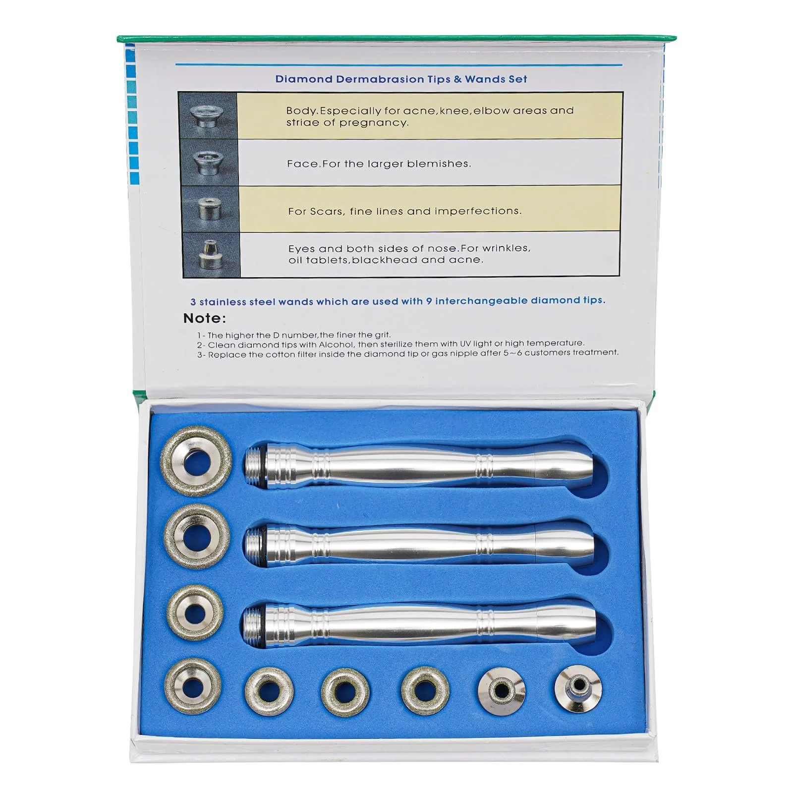 Апарат для мікродермабразії HarBin-Star 5 в 1 Професійний Diamond Microdermabrasion, фото №6