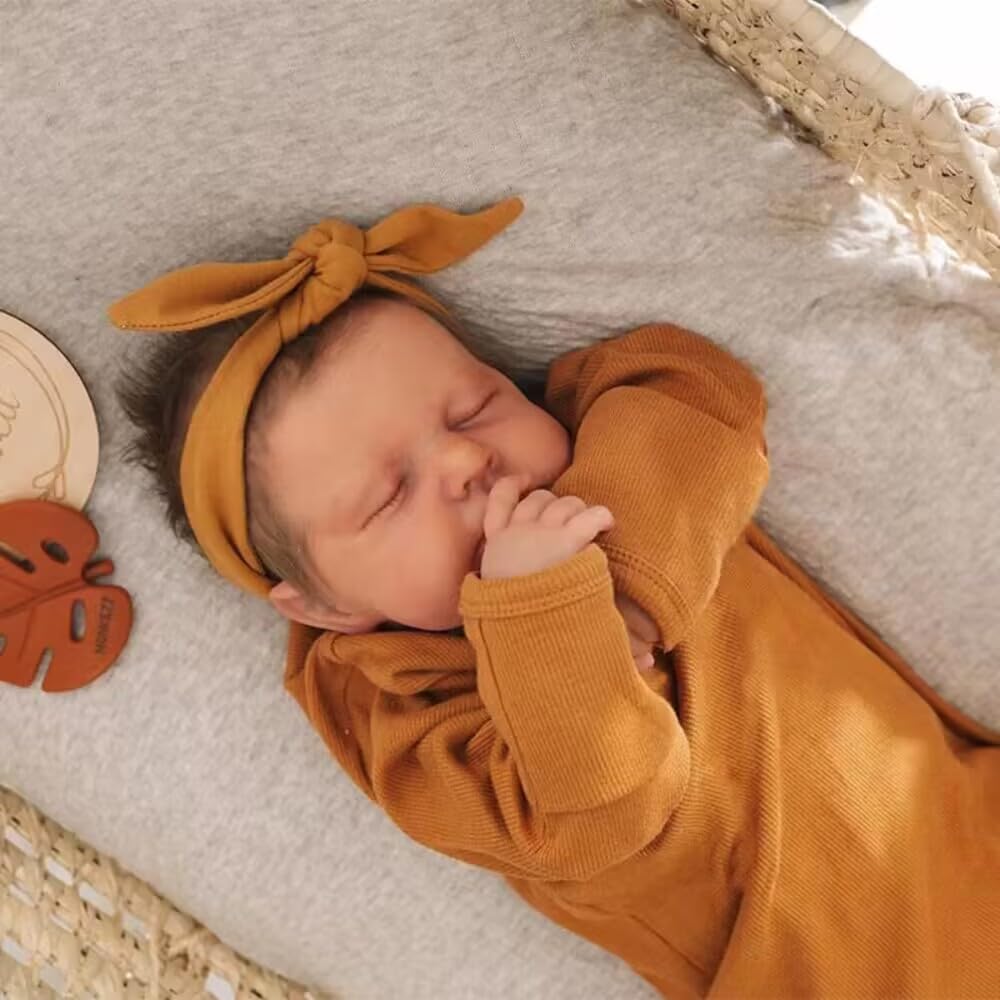 Кукла Zero pam Reborn Baby Dolls Girls 20-дюймовая 50-см полностью силиконовая кукла Реалистичная Reborn Baby Doll анатомически правильная Кукла младенец для девочек с аксессуарами для кормления, фото №1