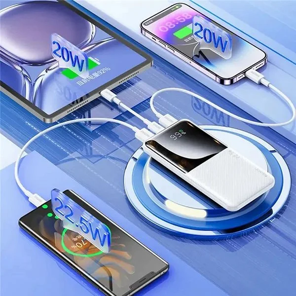 Павербанк Remax RPP-623 20000 мАг, 22,5 W PD+QC білий, фото №5