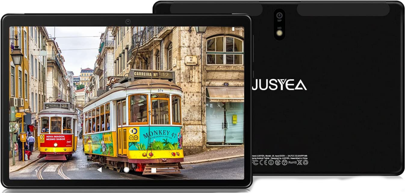 Планшет 10.1" Jusyea J5 4/64Gb 8 ядер Android 10 8000 mAh Черный, фото №1