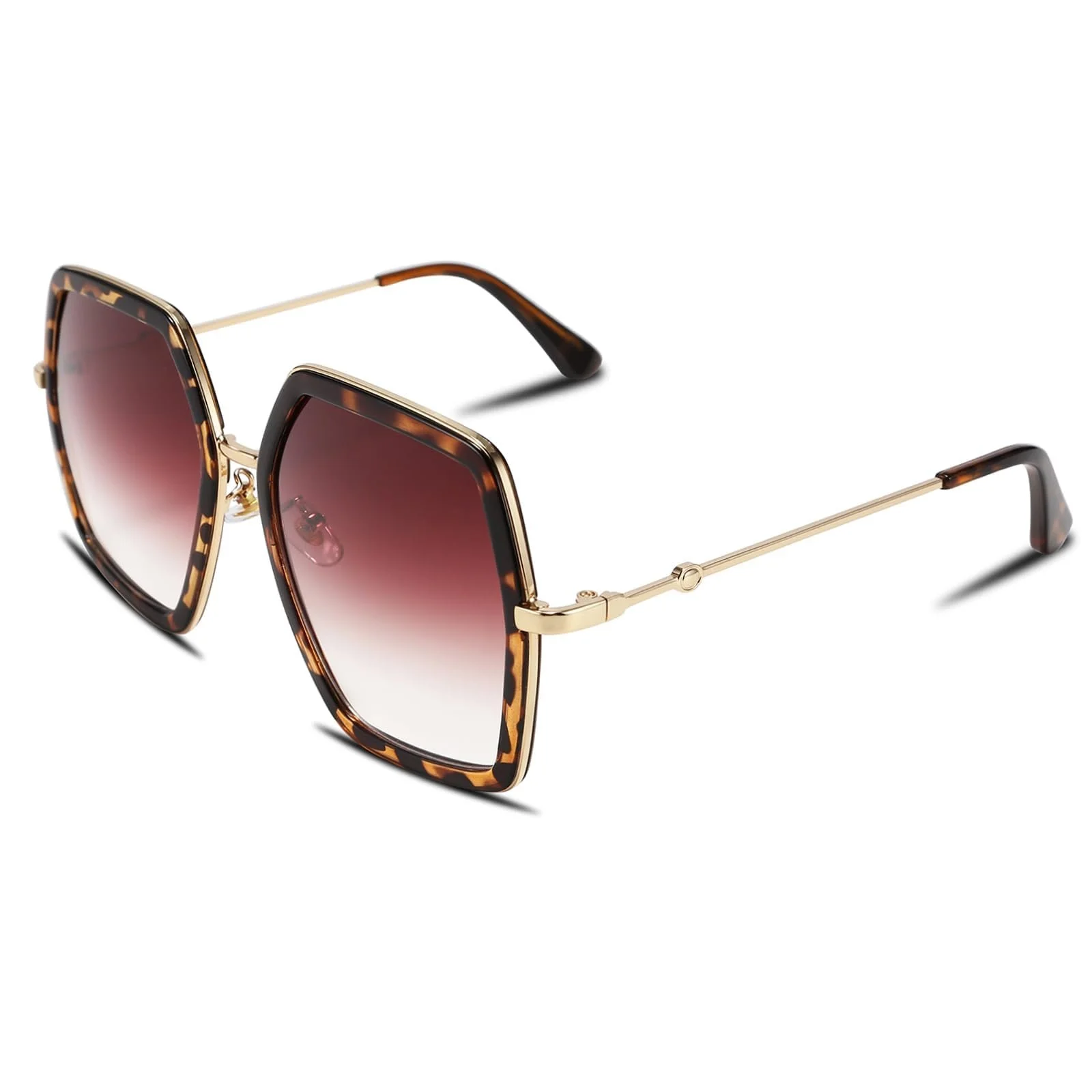 Сонцезахисні окуляри FEISEDY Шестикутні Ретро Геометричні B2503, фото №1