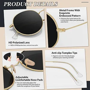 Солнцезащитные очки Круглые GQUEEN MFF7 Зеркальные Поляризованные для Мужчин и Женщин UV400 цена на synthetic.ua - Фото 1 Солнцезащитные очки Круглые GQUEEN MFF7 Зеркальные Поляризованные для Мужчин и Женщин UV400 synthetic.ua - Фото 1