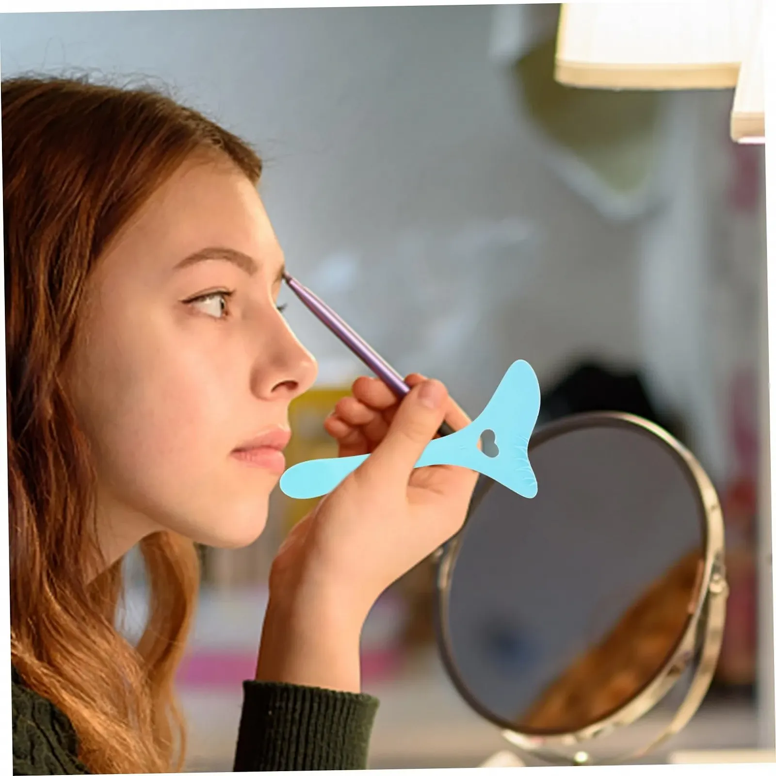 Трафарет для підводки Angoily, аплікатор, фото №7